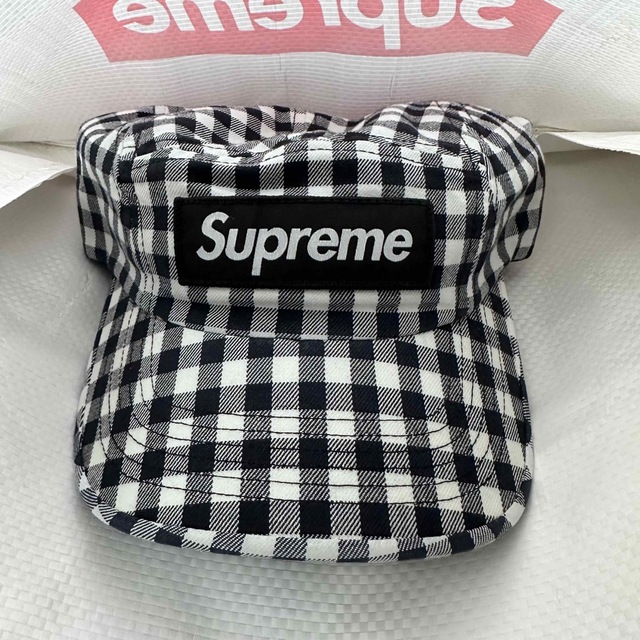 色移り有り Supreme Gingham Camp Cap - 通販 - nochedebrujas.cl