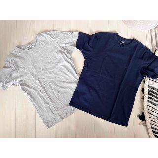 ユニクロ(UNIQLO)のメンズ　UNIQLO Tシャツ2枚セット(Tシャツ/カットソー(半袖/袖なし))