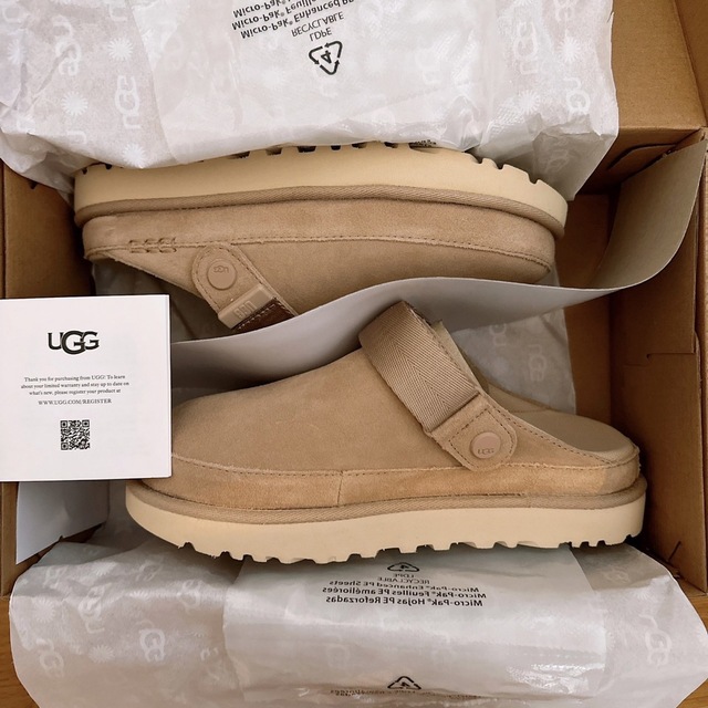 UGG(アグ)の【新品/24cm】UGG GOLDENSTAR CLOG DRI ドリフトウッド レディースの靴/シューズ(サンダル)の商品写真