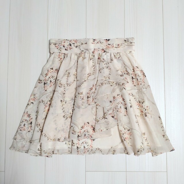 LAISSE PASSE(レッセパッセ)のLAISSE PASSE　花柄スカート レディースのスカート(ひざ丈スカート)の商品写真