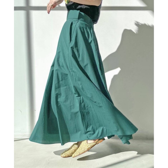 L'Appartement DEUXIEME CLASSE(アパルトモンドゥーズィエムクラス)のHAVEL studio N/C BACK FLARE SKIRT レディースのスカート(ロングスカート)の商品写真