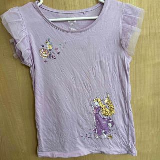 ユニクロ(UNIQLO)の【専用】UNIQLO Disney キッズ Tシャツ ラプンツェル 110cm(Tシャツ/カットソー)