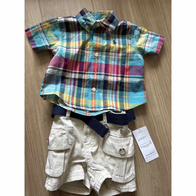 Ralph Lauren(ラルフローレン)のラルフローレン/新品/60cm/セットアップ男の子ベビーボーイズ キッズ/ベビー/マタニティのベビー服(~85cm)(その他)の商品写真