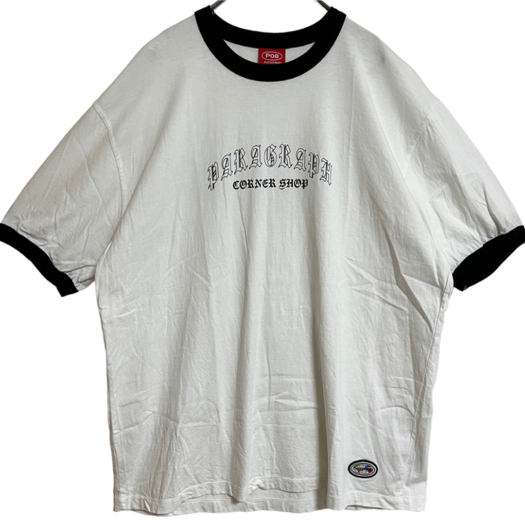 ★レア★ Paragraph パラグラフ　リンガーTシャツ　半袖　Tシャツ メンズのトップス(Tシャツ/カットソー(半袖/袖なし))の商品写真