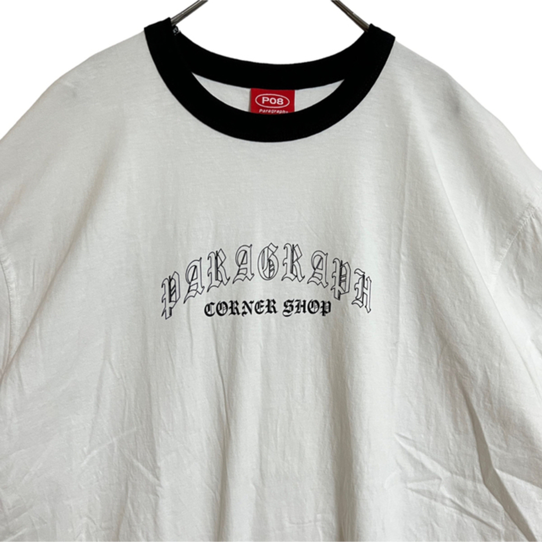 ★レア★ Paragraph パラグラフ　リンガーTシャツ　半袖　Tシャツ メンズのトップス(Tシャツ/カットソー(半袖/袖なし))の商品写真