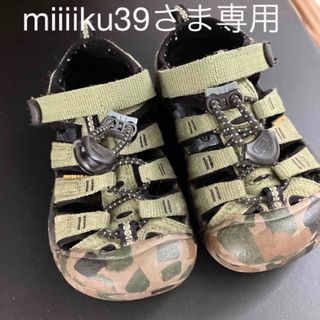 キーン(KEEN)の【miiiiku39さま専用】KEEN キッズサンダル(サンダル)