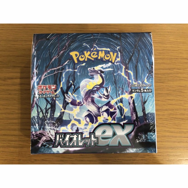 ポケモンカード バイオレットex 1box 新品未開封シュリンク付き