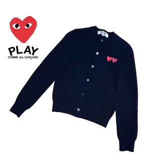 【新入荷】COMME des GARCONS Play Wハート カーディガン