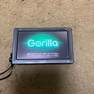 ゴリラ(gorilla)のSANYO ゴリラ　ポータブルナビ　NV-SN530DT(カーナビ/カーテレビ)