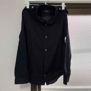 バーバリーブラックレーベル(BURBERRY BLACK LABEL)のバーバリー ブラックレーベル 黒長袖シャツ (シャツ)