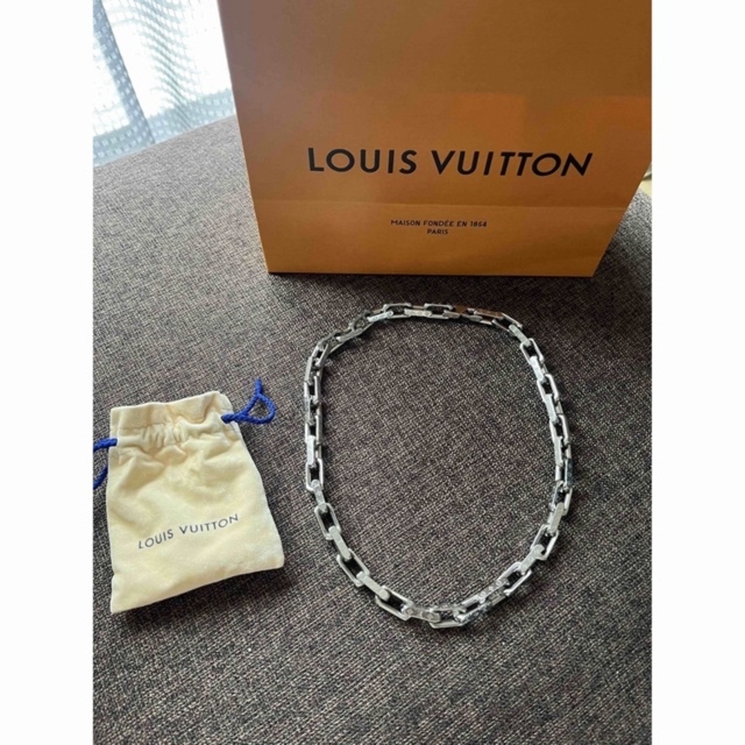 LOUIS VUITTON(ルイヴィトン)のルイヴィトンコリエチェーンネックレス メンズのアクセサリー(ネックレス)の商品写真