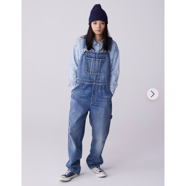 GAP(ギャップ)のGAP スラウチー オーバーオール　XSサイズ レディースのパンツ(サロペット/オーバーオール)の商品写真