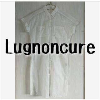 ルノンキュール(Lugnoncure)の訳アリ Lugnoncure ルノンキュール 半袖シャツワンピース(ひざ丈ワンピース)