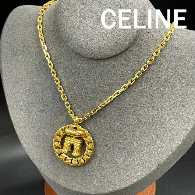 Celine セリーヌ　ネックレス　ゴールド