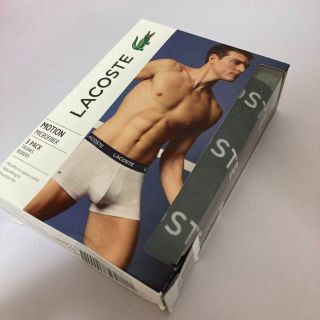 ラコステ(LACOSTE)の※訳あり品※ 新品　FT LACOSTE　ラコステ　3枚セット　パンツ　Sサイズ(ボクサーパンツ)