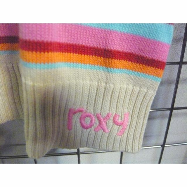 Roxy(ロキシー)のROXY ロキシーニット マルチカラー 110 QUIKSILVER キッズ/ベビー/マタニティのキッズ服女の子用(90cm~)(ニット)の商品写真