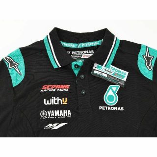 値下げ！【PETRONAS YAMAHA SRT】MotoGP ポロシャツ【L】(装備/装具)