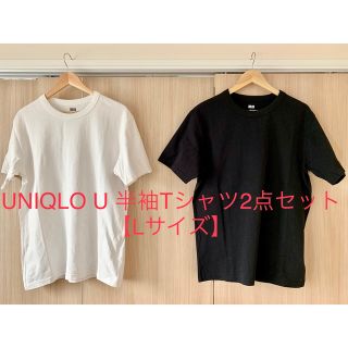 ユニクロ(UNIQLO)のUNIQLO U  半袖Tシャツ【Lサイズ】(Tシャツ/カットソー(半袖/袖なし))