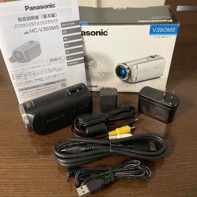 Panasonic ビデオカメラ HC-V360MS-
