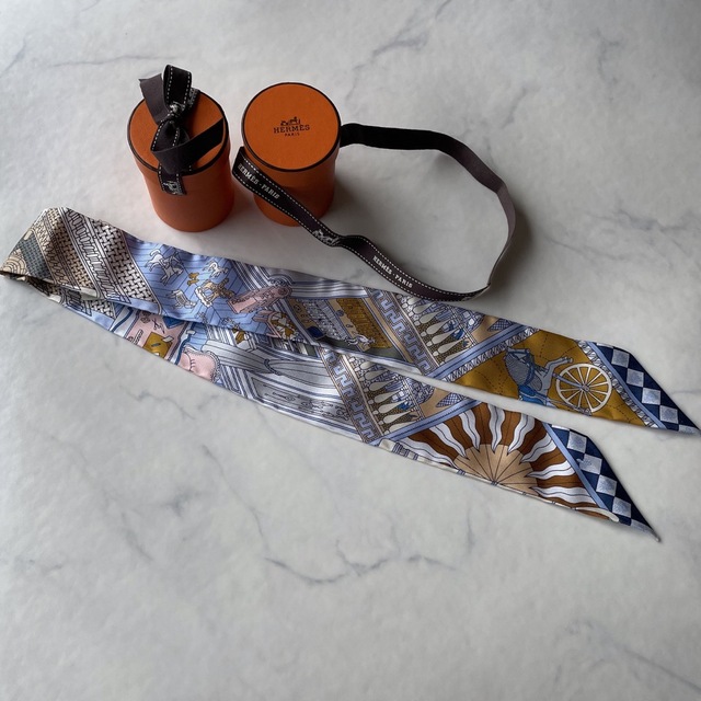 Hermes - HERMES ツイリー2本新作 オブジェ・ドゥ・キュリオジテの通販