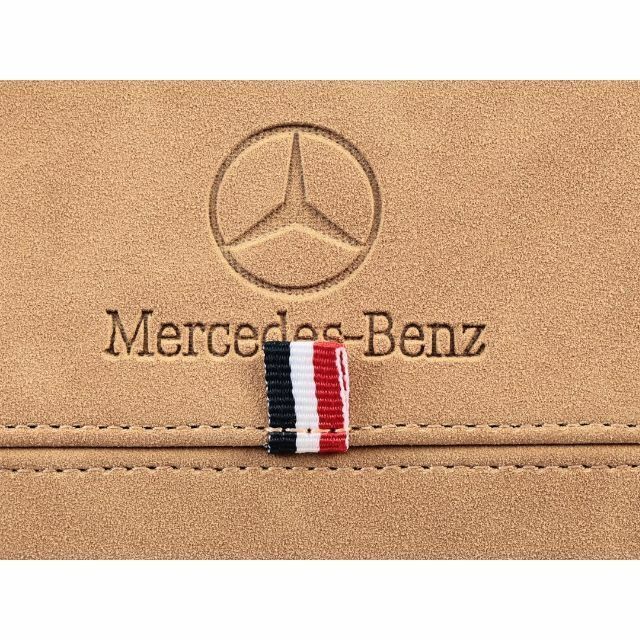 Mercedes Benz　メルセデスベンツ　小物入れ　眼鏡ケース　ベージュ