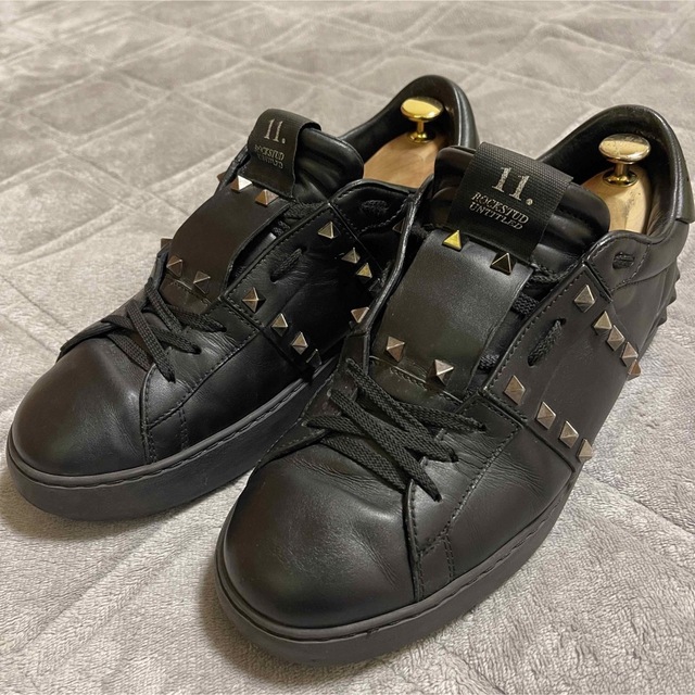 【VALENTINO】ガラヴァーニ ロックスタッズ スニーカー 42 26.5