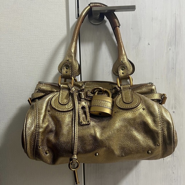 クロエ/Chloe パディントン ハンドバック チャーム付き 計20万円 送料込