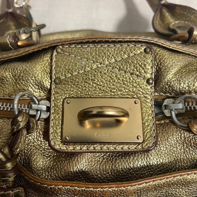 クロエ/Chloe パディントン ハンドバック チャーム付き 計20万円 送料込
