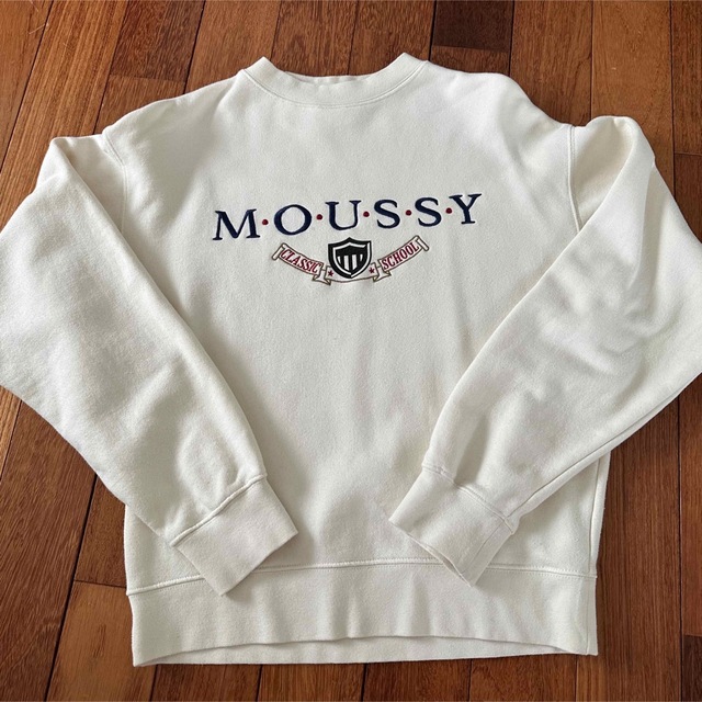 moussy(マウジー)のmoussy トレーナー レディースのトップス(トレーナー/スウェット)の商品写真