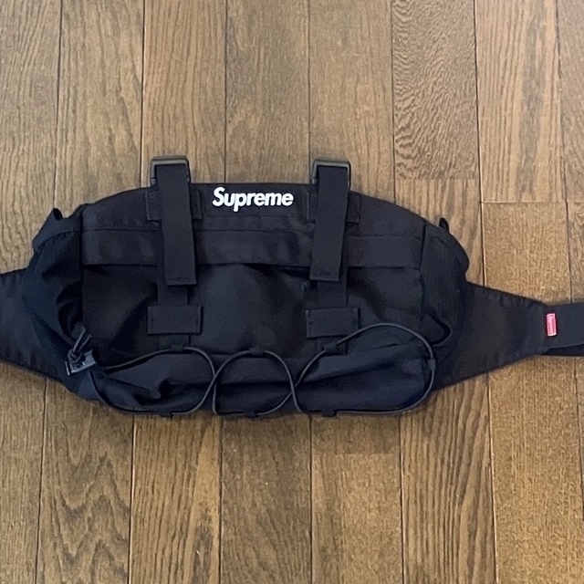 ラス2 Supreme 19FW WaistBag Black ウエスト バッグ