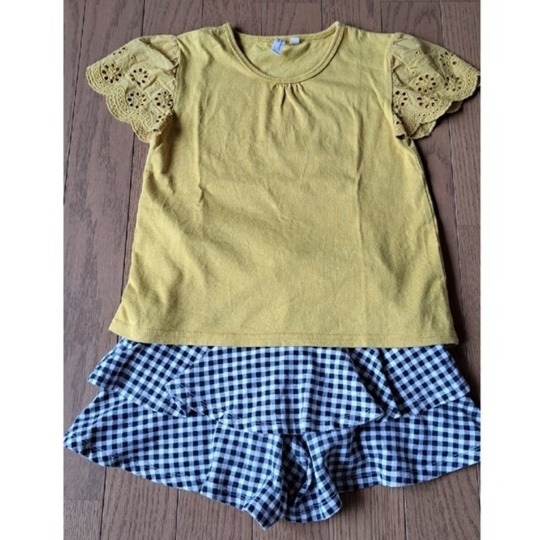 3can4on(サンカンシオン)の【3can4on】【SamansaMos2】120cm 　Tシャツ キッズ/ベビー/マタニティのキッズ服女の子用(90cm~)(Tシャツ/カットソー)の商品写真