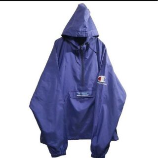 チャンピオン(Champion)のChampion purple Anorak pullover Parker(マウンテンパーカー)