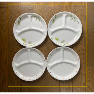 コレール(CORELLE)のコレール 皿 ランチプレート キャンププレート 4枚 セット キャンプ(食器)