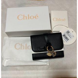 クロエ(Chloe)の新品・未使用品  クロエ 三つ折り財布 黒(財布)