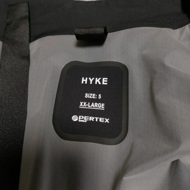 HYKE - HYKE BIOTOP PERTEX MILITARY COAT XXLの通販 by ちっち's shop