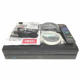 パナソニック(Panasonic)のパナソニック 320GB 1チューナーVHSビデオ一体型DMR-BR670V-K(ブルーレイレコーダー)