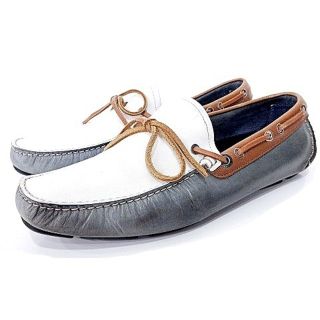 反物 浴衣 フェラガモ 6.5EE Ferragamo デッキ リボンドライビング