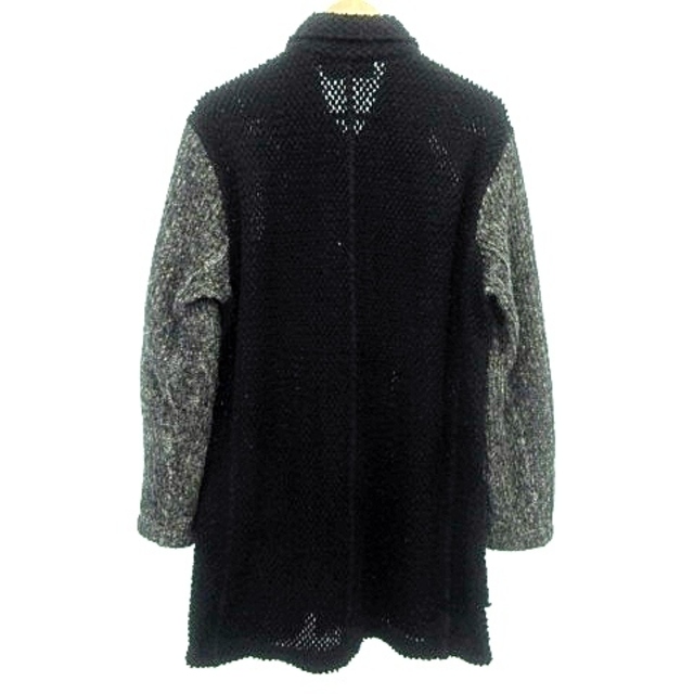 GOMME HOMME - ゴムオム gomme homme ニット ジャケット 切替 2 M 黒