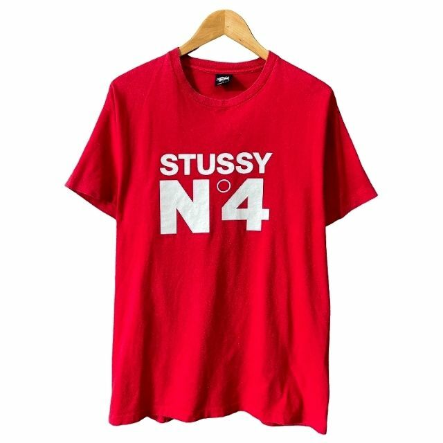 STUSSY - 11日までユン様専用 90s ステューシー 紺タグ No4 Tシャツ L