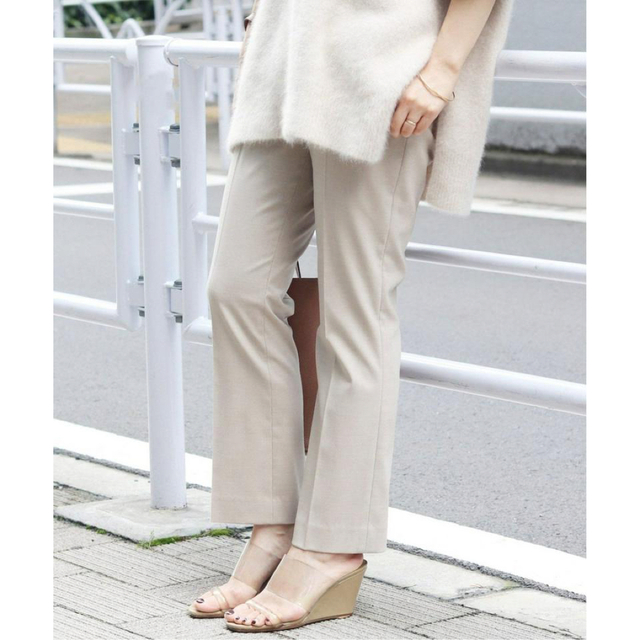 Plage(プラージュ)の【plage】ウォッシャブル スラブスティックパンツ 未使用品 size36 レディースのパンツ(クロップドパンツ)の商品写真