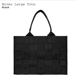 シュプリーム(Supreme)の新品 Supreme Woven Large Tote Black シュプリーム(トートバッグ)