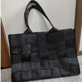 Supreme Woven Large Tote "Black"