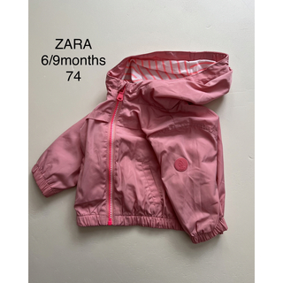ザラキッズ(ZARA KIDS)のZARA baby♡ナイロンジャンパー♡ピンク(ジャケット/コート)