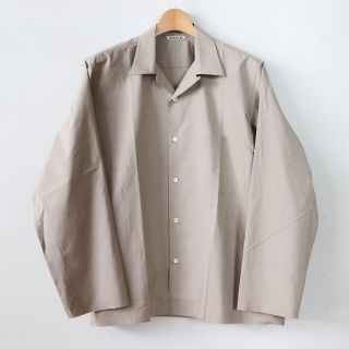 オーラリー(AURALEE)のAURALEE   SELVEDGE WEATHER CLOTH SHIRTS(シャツ)