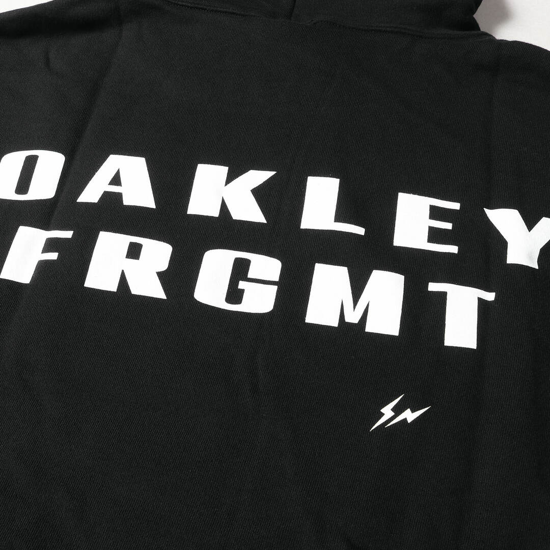 OAKLEY オークリー パーカー サイズ:L 23SS fragment design フラグメント コラボ ボックスロゴ スウェット HOODIE  BOX LOGO ブラック 黒 トップス フーディー 【メンズ】