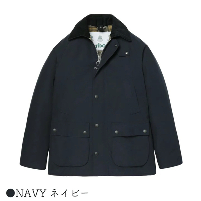 Barbour(バーブァー)の美品　Barbour BEDALE SL 2LAYER バブアー　ネイビー メンズのジャケット/アウター(ブルゾン)の商品写真