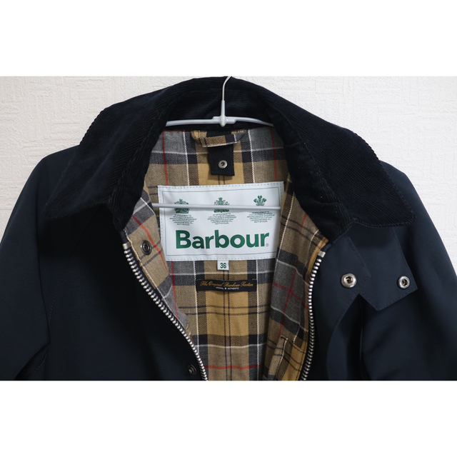 Barbour(バーブァー)の美品　Barbour BEDALE SL 2LAYER バブアー　ネイビー メンズのジャケット/アウター(ブルゾン)の商品写真