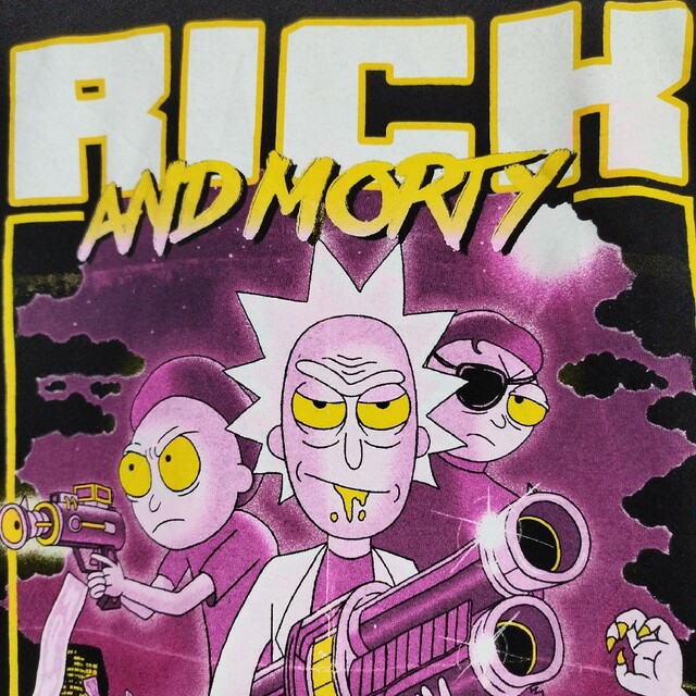 TV&MOVIE - リックアンドモーティアニメキャラクターTシャツtシャツ