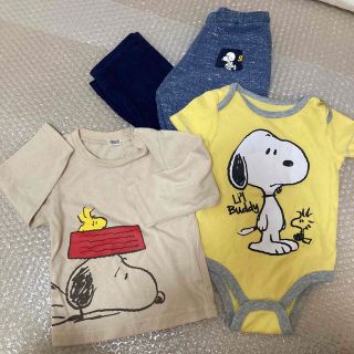 スヌーピー(SNOOPY)のまとめ売りベビー服キッズ服PEANUTS SNOOPY(ロンパース)