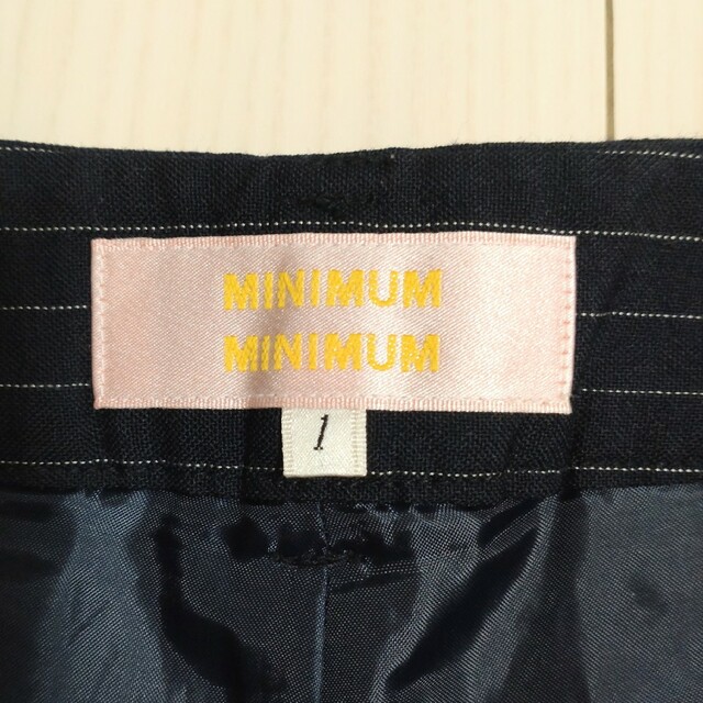 MINIMUM(ミニマム)のMINIMUM MINIMUM　ストライプ柄ショートパンツ レディースのパンツ(ショートパンツ)の商品写真